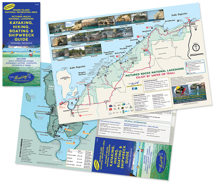 Waterproof Map - Explore Munising