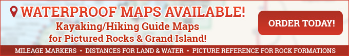 Purchase Waterproof kayaking and hiking map