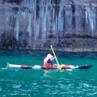 Kayaking water trail