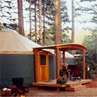 Paddler's Village yurt
