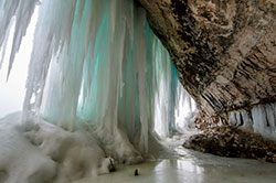 Grand Island ice caves