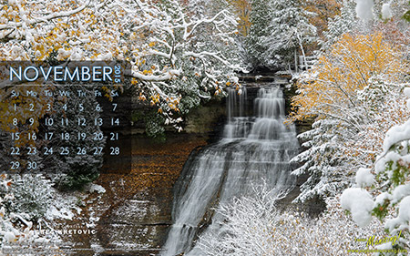 free november calendar