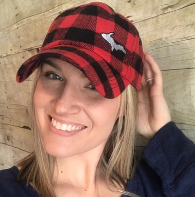 buffalo plaid hat