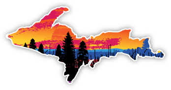 U.P. Sunset Pines