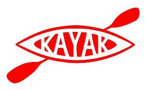 Kayak in red