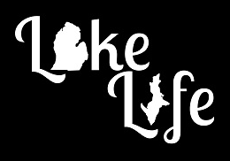 Lake Life in white