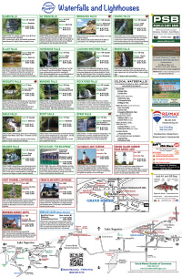 Munising waterfalls map
