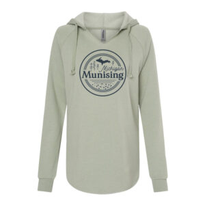 Munising Michigan wave sweatshirt