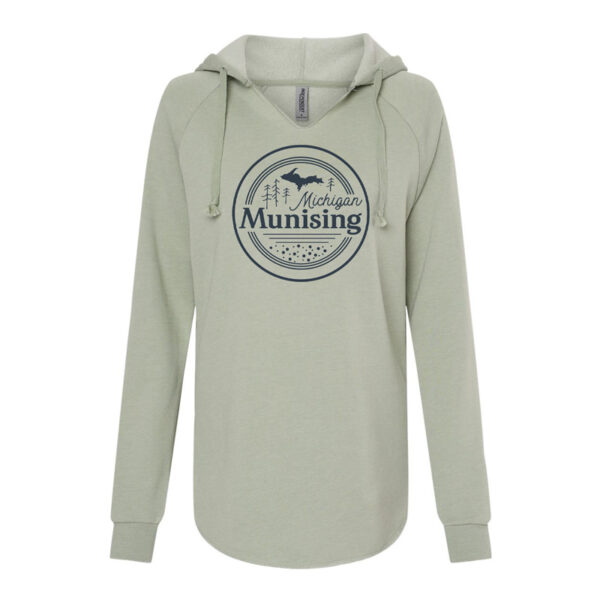 Munising Michigan wave sweatshirt