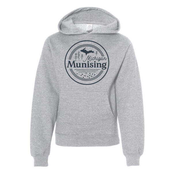grey youth Munising, MI hoodie