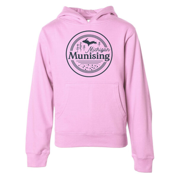 pink youth Munising, MI hoodie