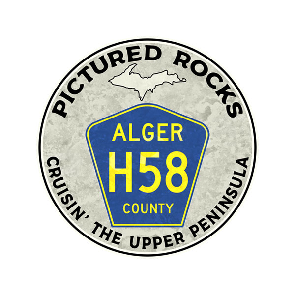 Pictured Rocks H58 decal