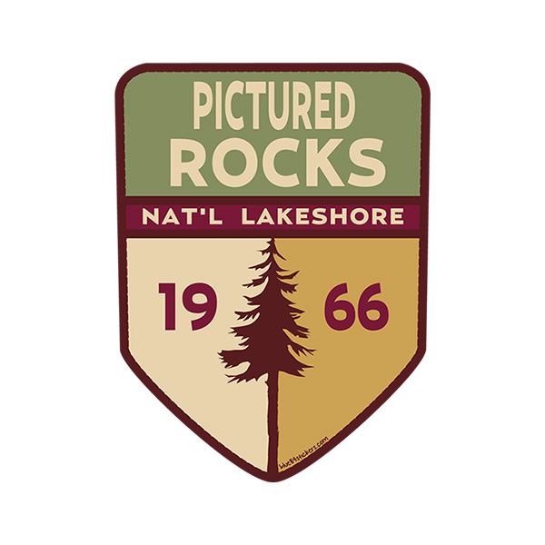 Pictured Rocks Nat'l Lakeshore 1966 shield patch