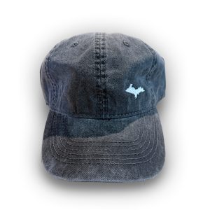 U.P. outline hat in black