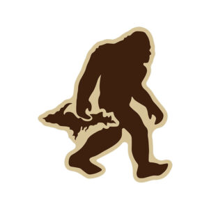 Bigfoot the U.P. decal or magnet