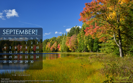 Early Autumn in Alger County