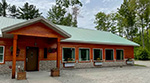 Exterior of lodge rental