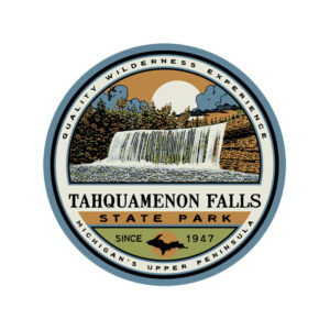Tahquamenon Falls Quality Wilderness decal and magnet
