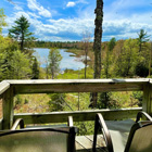 View of lake from deck